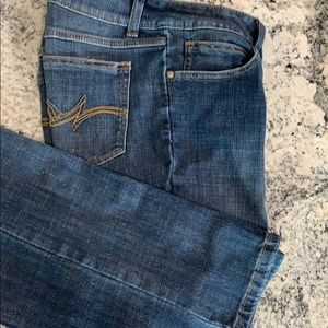 Ladies Wrangler Boot Cut Jeans. Size 7x36”